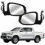 Par Retrovisor Toyota Hilux 2016 Até 2024 Elétrico Com Pisca Capa Cromada Par Retrovisor Toyota Hilux 2016 Até 2024 Elétrico Com Pisca Capa Cromada