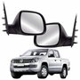 Par Retrovisor Vw Amarok 2010 Até 2016 Sem Controle Preto Par Retrovisor Vw Amarok 2010 Até 2016 Sem Controle Preto