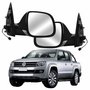 Par Retrovisor Vw Amarok 2017 Até 2024 Elétrico Cromado Com Aquecimento Capa Preto Texturizado Par Retrovisor Vw Amarok 2017 Até 2024 Elétrico Cromado Com Aquecimento Capa Preto Texturizado