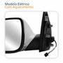 Par Retrovisor Vw Amarok 2017 Até 2024 Elétrico Cromado Com Aquecimento Capa Primer