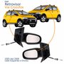 Par Retrovisor Vw Crossfox 2005 2006 2007 2008 2009 Com Controle Original