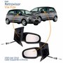Par Retrovisor Vw Fox 2003 Até 2010 Com Controle