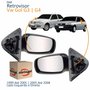 Par Retrovisor Vw Gol G3 1999 Até 2005 G4 2005 Até 2008 2 Portas Sem Controle Original