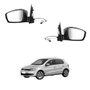 Par Retrovisor Vw Gol G6 2012 Até 2016  Texturizado Com Controle