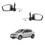 Par Retrovisor Vw Gol G6 2012 Até 2016 Texturizado Com Controle Com Pisca