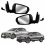 Par Retrovisor Vw Polo Virtus 2017 Até 2022 Com Pisca Com Controle
