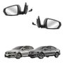 Par Retrovisor Vw Polo Virtus 2017 Até 2022 Texturizado Com Controle