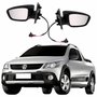 Par Retrovisor Vw Saveiro Cross G5 2009 2010 2011 2012 2013 Elétrico Com Pisca