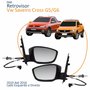 Par Retrovisor Vw Saveiro Cross G5 2010 Até 2013 G6 2013 Até 2016 Com Controle Com Pisca Original
