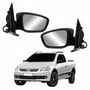 Par Retrovisor Vw Saveiro G5 2008 Até 2012 Elétrico Capa Lisa