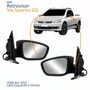 Par Retrovisor Vw Saveiro G5 2008 Até 2012 Elétrico Capa Lisa