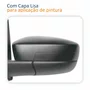 Par Retrovisor Vw Saveiro G5 2009 Até 2013 Com Controle Capa Lisa