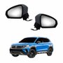 Par Retrovisor Vw Taos 2021 2022 2023 Elétrico Com Pisca Ponto Cego Aquecedor Luz De Solo