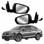 Par Retrovisor Vw Virtus 2017 Até 2022 Com Pisca Com Controle