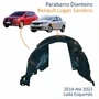 Para-barro Dianteiro Renault Logan Sandero 2014 Até 2025 Lado Esquerdo Motorista