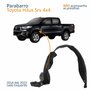 Parabarro Dianteiro Toyota Hilux Srv 4x4 2016 Até 2023 Lado Esquerdo Motorista