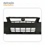Para-choque Dianteiro Fiat Uno Fire 2008 Até 2013 Cinza