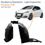 Parabarro Dianteiro Peugeot 208 2013 Até 2019 Lado Esquerdo Motorista