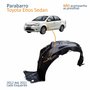 Parabarro Dianteiro Toyota Etios Sedan 2012 Até 2021 Lado Esquerdo Motorista