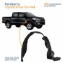 Parabarro Dianteiro Toyota Hilux Srv 4x4 2016 Até 2023 Lado Direito Passageiro