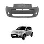 Parachoque Dianteiro Cinza Fiat Uno Vivace Way 2011 2012 2013 2014 Com Furo