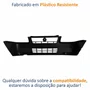 Parachoque Dianteiro Fiat Uno Fire 2006 Até 2012 Preto Texturizado
