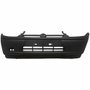 Parachoque Dianteiro Gm Corsa 1994 Até 1999 Preto Texturizado Com Spoiler