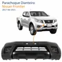 Parachoque Dianteiro Nissan Frontier 2017 Até 2021 Preto Liso Sem Furo para Farol de Milha