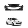 Parachoque Dianteiro Peugeot 207 2006 Até 2014 Com Furo