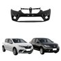 Parachoque Dianteiro Renault Logan Sandero 2020 2021 Com Furo