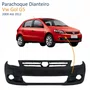 Parachoque Dianteiro Vw Gol G5 2009 Até 2012 Preto Liso Com Furo para Milha
