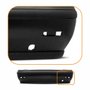 Parachoque Fiat Siena 2001 2002 2003 2004 Traseiro Preto Liso