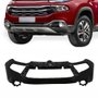 Parachoque Fiat Toro 2016 2017 2018 2019 2020 2021 2022 Dianteiro Superior Preto Liso com Furo para Milha