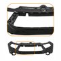 Parachoque Fiat Toro 2016 2017 2018 2019 2020 2021 2022 Dianteiro Superior Preto Liso com Furo para Milha