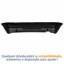 Parachoque Fiat Uno Fire 2004 até 2012 Preto Traseiro