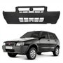 Parachoque Fiat Uno Fire Way 2006 Até 2013 Dianteiro Preto Texturizado Com Furo para Moldura