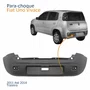 Para-choque Traseiro Fiat Uno Vivace 2011 2012 2013 2014 Cinza