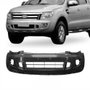 Parachoque Ford Ranger 2012 2013 2014 2015 2016 Dianteiro Preto Liso com Furo para Milha