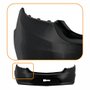 Parachoque Gm Prisma 2012 2013 2014 2015 2016 Traseiro Preto Texturizado e Liso Parcial