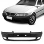Parachoque Gm Vectra 1997 1998 1999 Dianteiro Preto Liso com Furo para Milha