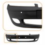 Parachoque Gm Vectra 1997 1998 1999 Dianteiro Preto Liso com Furo para Milha