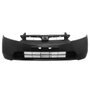 Parachoque Honda New Civic 2006 2007 2008 Dianteiro Preto Liso sem Furo para Milha