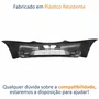 Parachoque Inferior Dianteiro Toyota Etios Hatch 2012 Até 2016 Com Grade