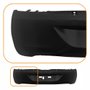 Parachoque Renault Clio Hatch 2006 2007 2008 2009 2010 2011 2012 2013 2014 2015 2016 Traseiro Preto Liso