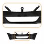 Parachoque Renault Logan 2011 2012 2013 2014 Dianteiro Preto Liso sem Furo para Milha