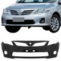 Parachoque Toyota Corolla 2012 2013 2014 Dianteiro Preto Liso com Furo para Milha Parachoque Toyota Corolla 2012 2013 2014 Dianteiro Preto Liso com Furo para Milha