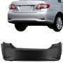 Parachoque Toyota Corolla 2012 2013 2014 Traseiro Preto Liso