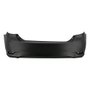 Parachoque Toyota Corolla 2012 2013 2014 Traseiro Preto Liso