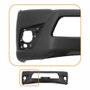 Parachoque Toyota Hilux Srv 2015 2016 2017 2018 Dianteiro Preto Liso sem Grade Cabine Dupla com Furo para Milha