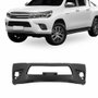 Parachoque Toyota Hilux Srv 2015 2016 2017 2018 Dianteiro Preto Texturizado sem Grade Cabine Dupla com Furo para Milha